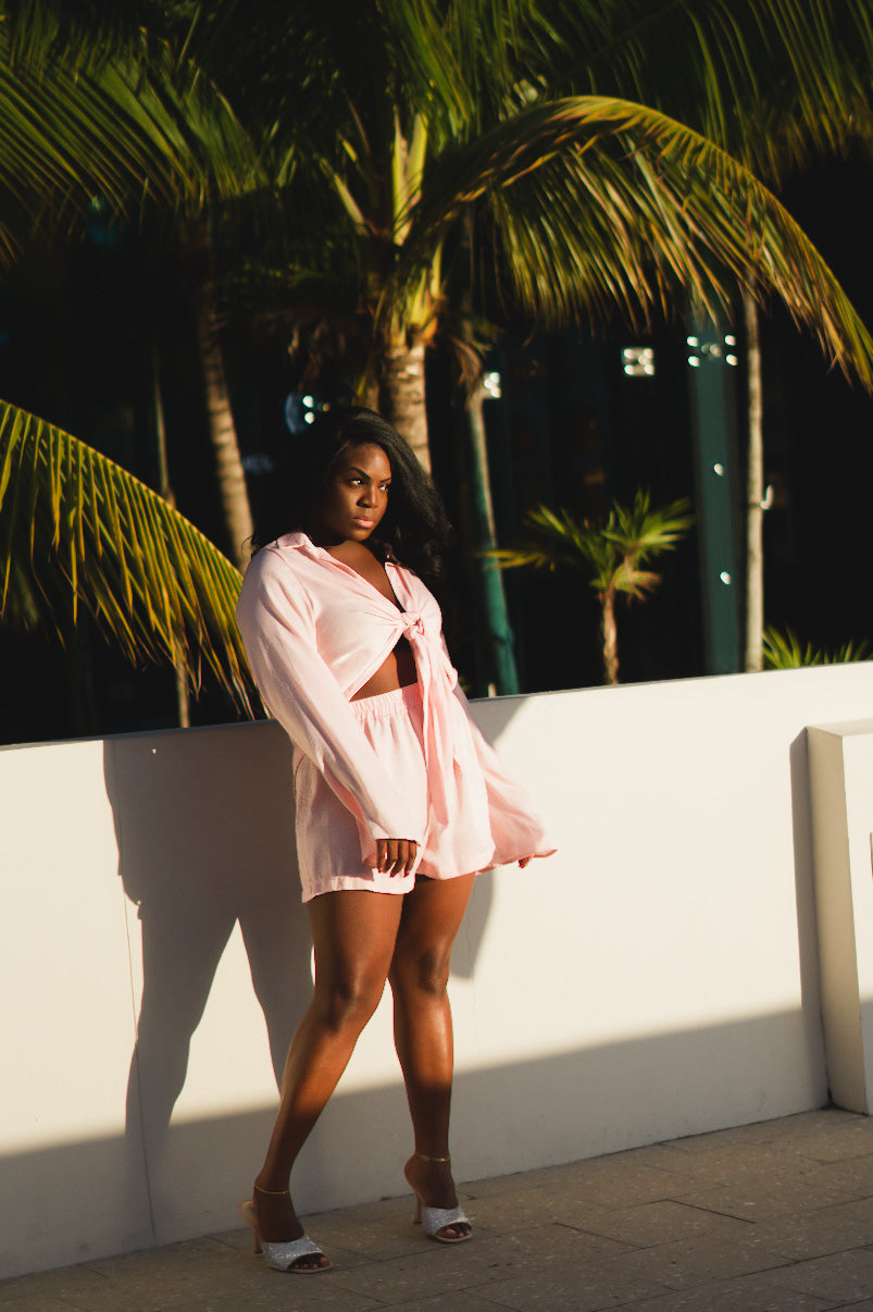 Blushed Out Set - Plus Size Only