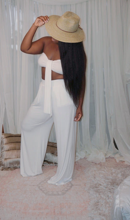 The Poppin' Peony Two Piece Pant Set