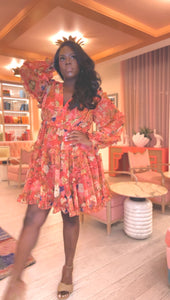 Isabella Ruffle Dress (Plus Size Only)