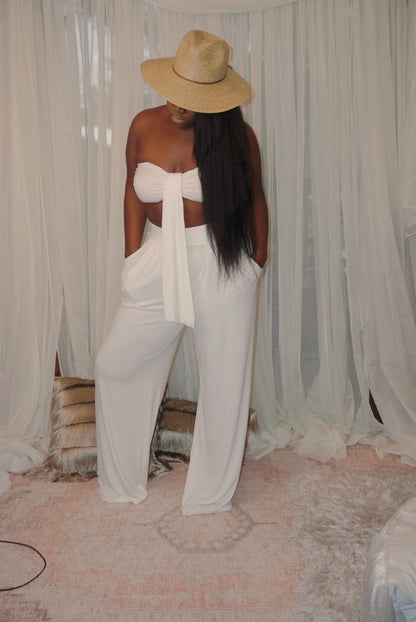 The Poppin' Peony Two Piece Pant Set