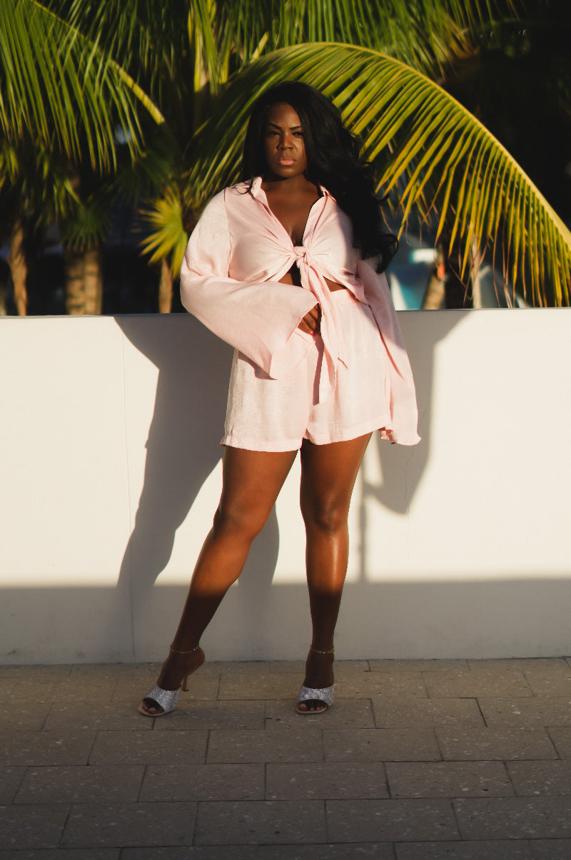 Blushed Out Set - Plus Size Only