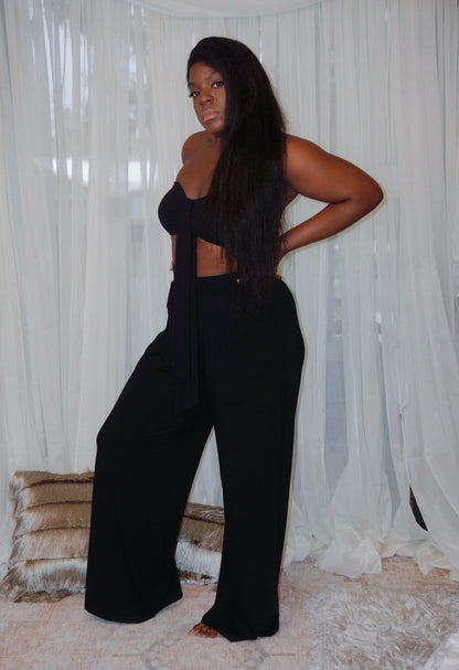 The Poppin' Peony Two Piece Pant Set